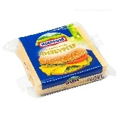 Сыр плавл. "Хохланд" 45% 150г чизбургер (слайсы)