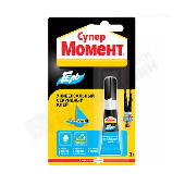 Клей секундный гель"Момент Супер" 3г