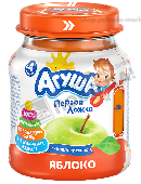 Пюре "Агуша" яблоко 100г ст/б с 4 мес.